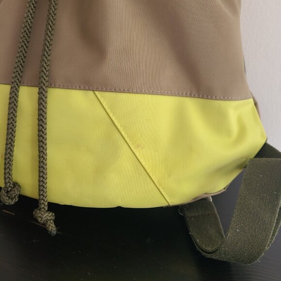 Jack Gomme Backpack Nylon Green France - Picture 7 of 8